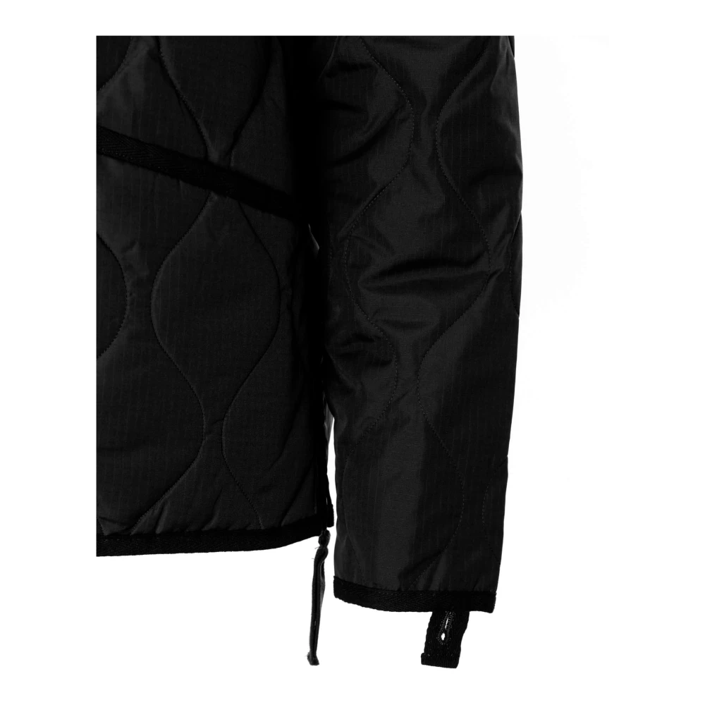 Taion Gewatteerde V-hals jas Black Heren