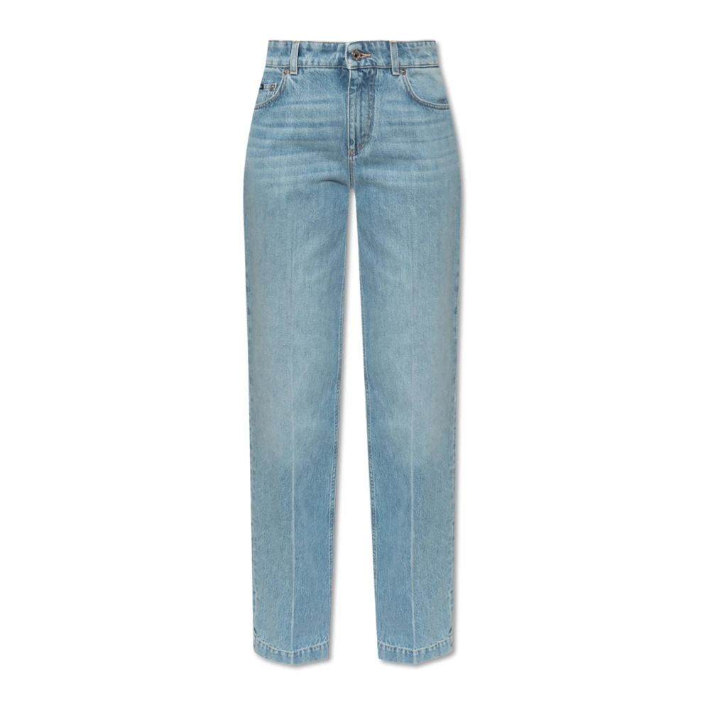Dolce & Gabbana Women's Blue Jeans With Straight Legs