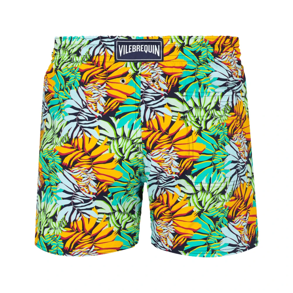 Vilebrequin Elastische Jungle Zwembroek Multicolor Heren