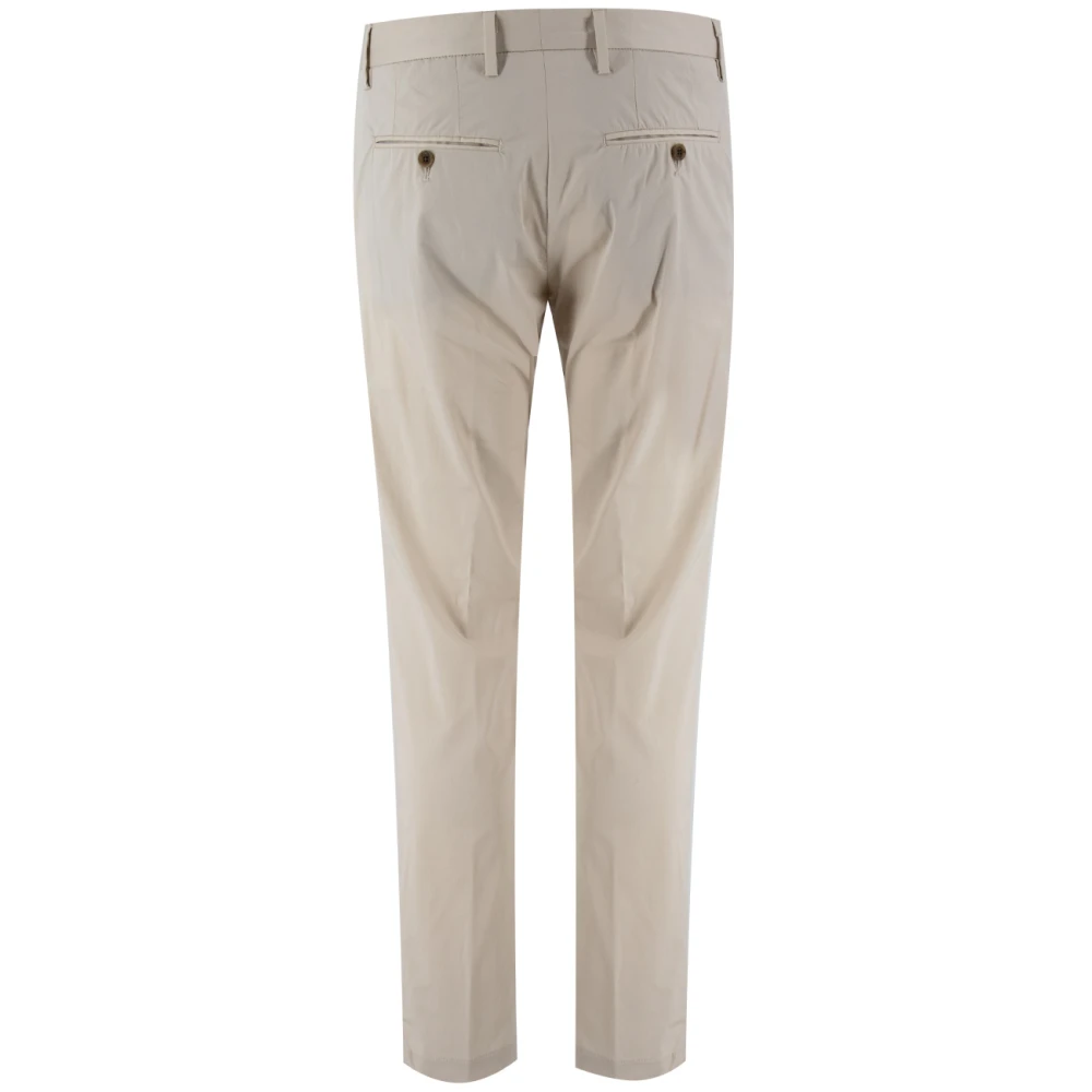 Myths Slim Fit Klassieke Broek White Heren