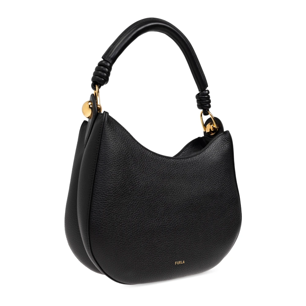 Furla Tas Sfera Klein Black Dames