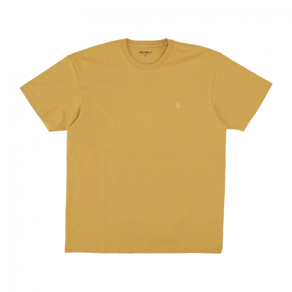Carhartt WIP Sunray Gold Streetwear T-Shirt Yellow Heren