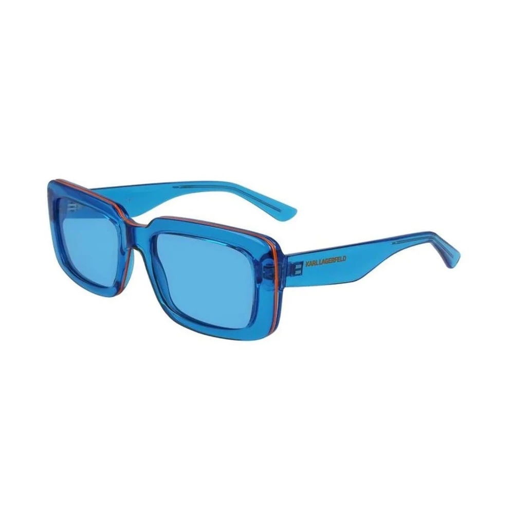 Karl Lagerfeld Women's Blue Injected Sunglasses With Filter 3