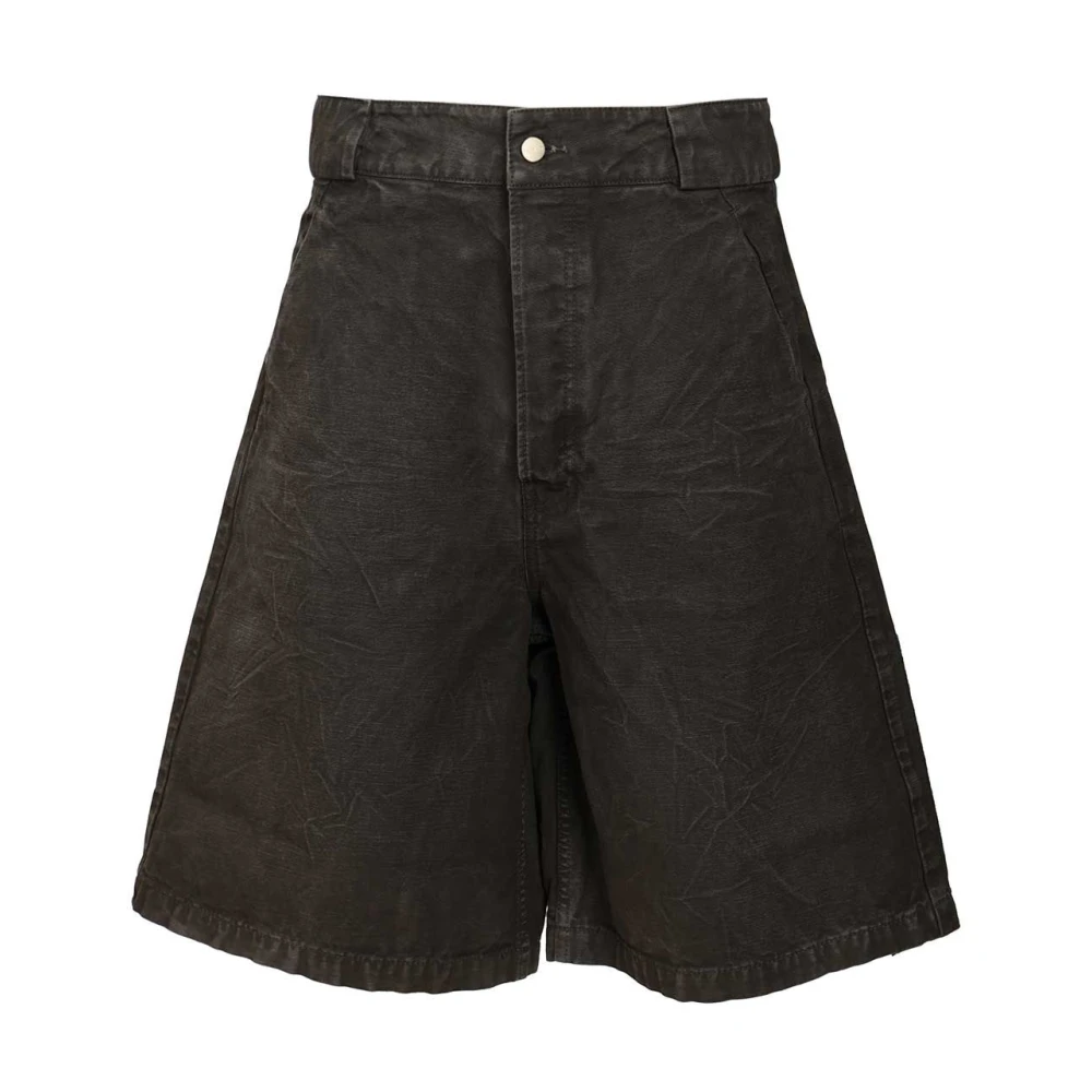 Fear Of God Mannelijk Zwart Korte Broeken Heren, W30, Denim, Denim Utility Shorts