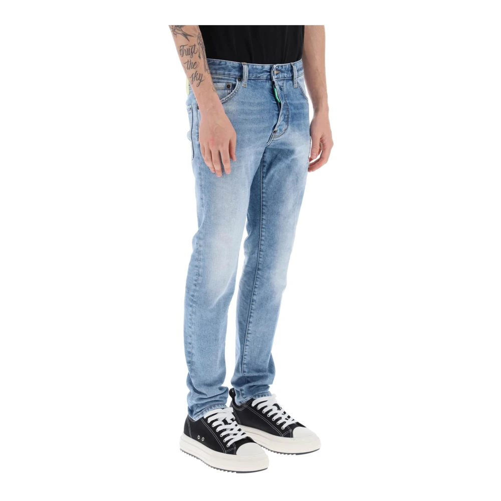 Dsquared2 Cool Guy Jeans met lichte gebruikte wassing Blue Heren