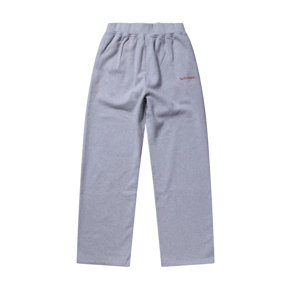 No Problemo Gray Mini Problemo Straight Sweatpant - Male - Sweatpants - Xl - Trousers