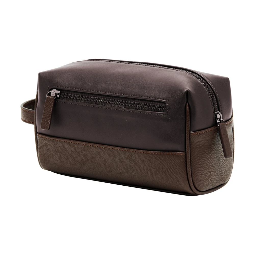 Cavalli Class Stijlvolle Toilettas voor Mannen Brown Heren