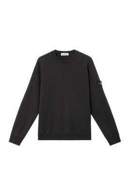sweat-shirt-col-rond-en-coton-anthracite