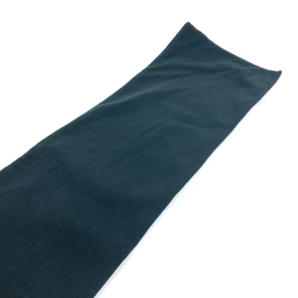 Prada Vintage Pre-owned Fabric scarves Blue Dames