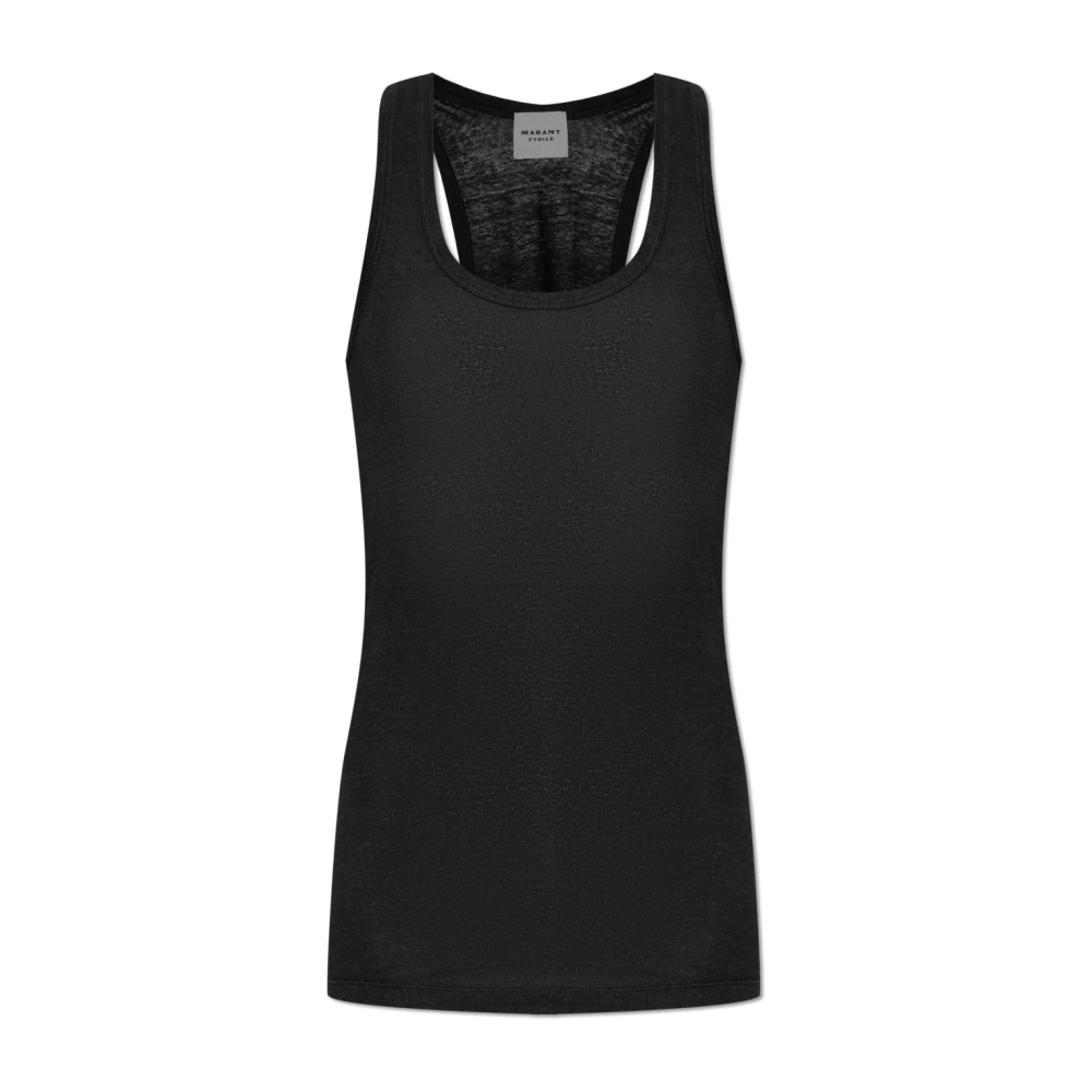 Marant Étoile Svart Thea Top