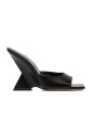black-leather-open-toe-mules
