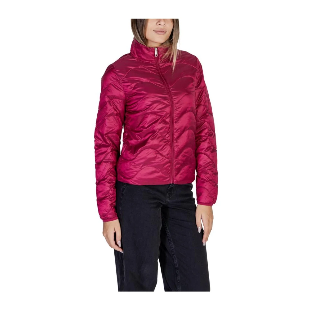 Only Multicolor Dames Jassen en Mantels Collectie Purple Dames