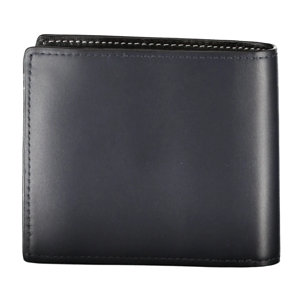 Tommy Hilfiger Heren Blauwe Portemonnee met Contrastdetails Blue Heren