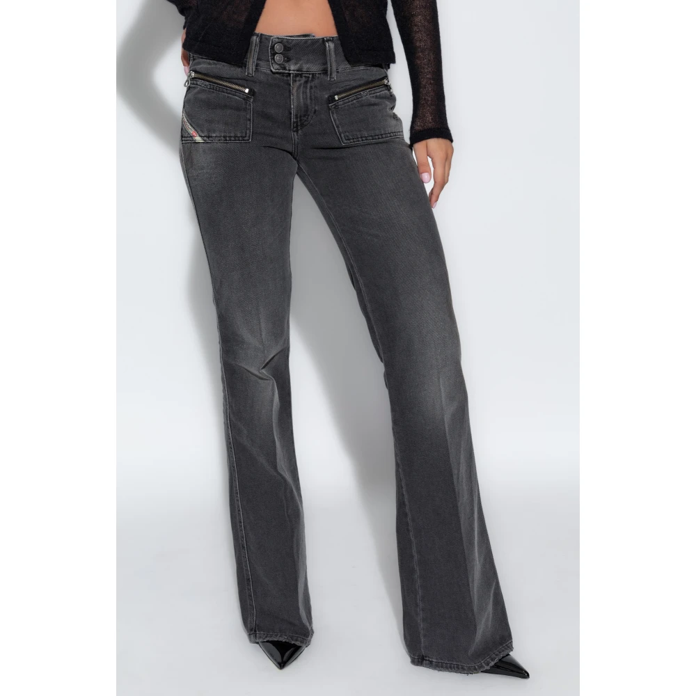 Diesel Jeans D-Hush-Z L.32 Gray Dames