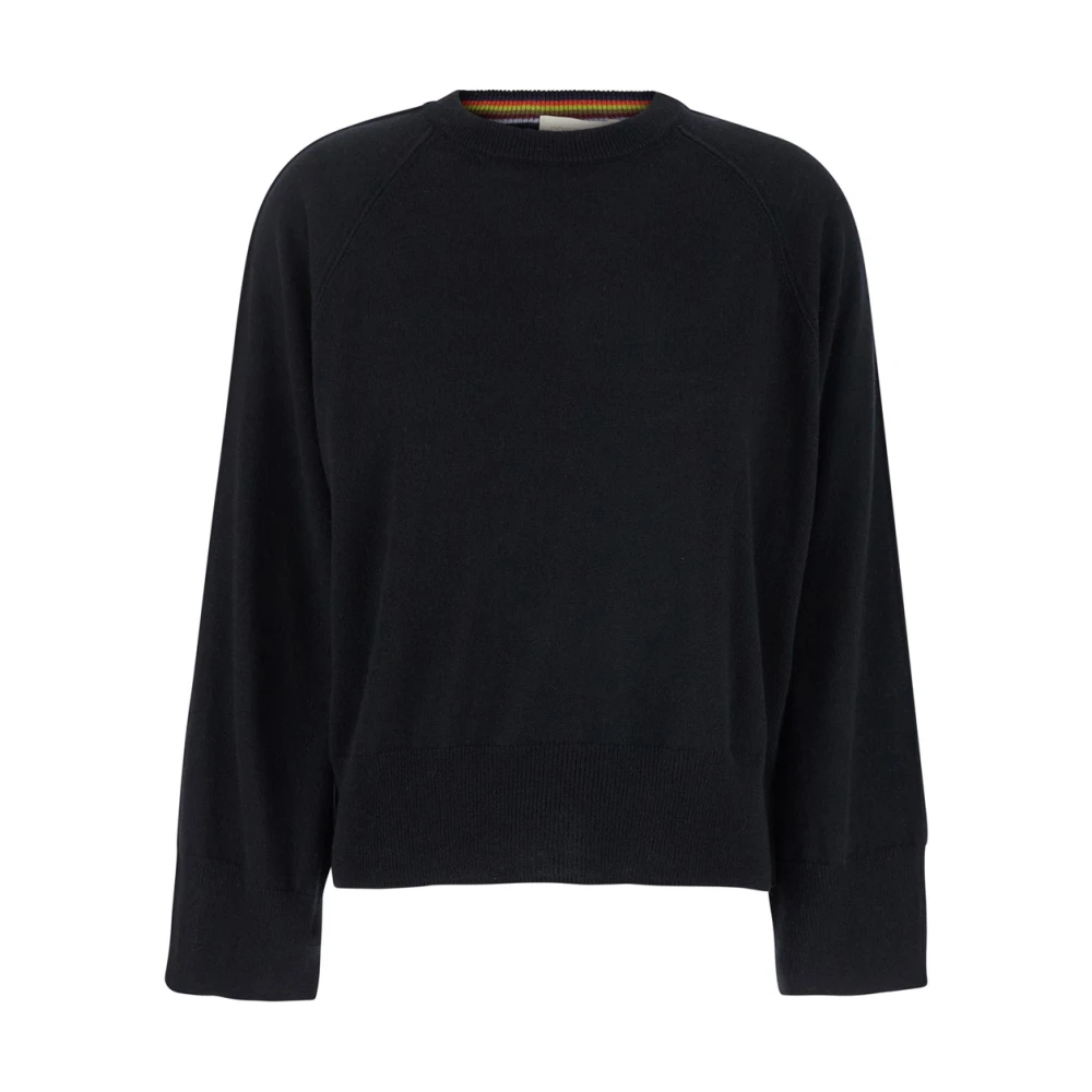 Momoni Zwarte Gebreide Truien Black Dames