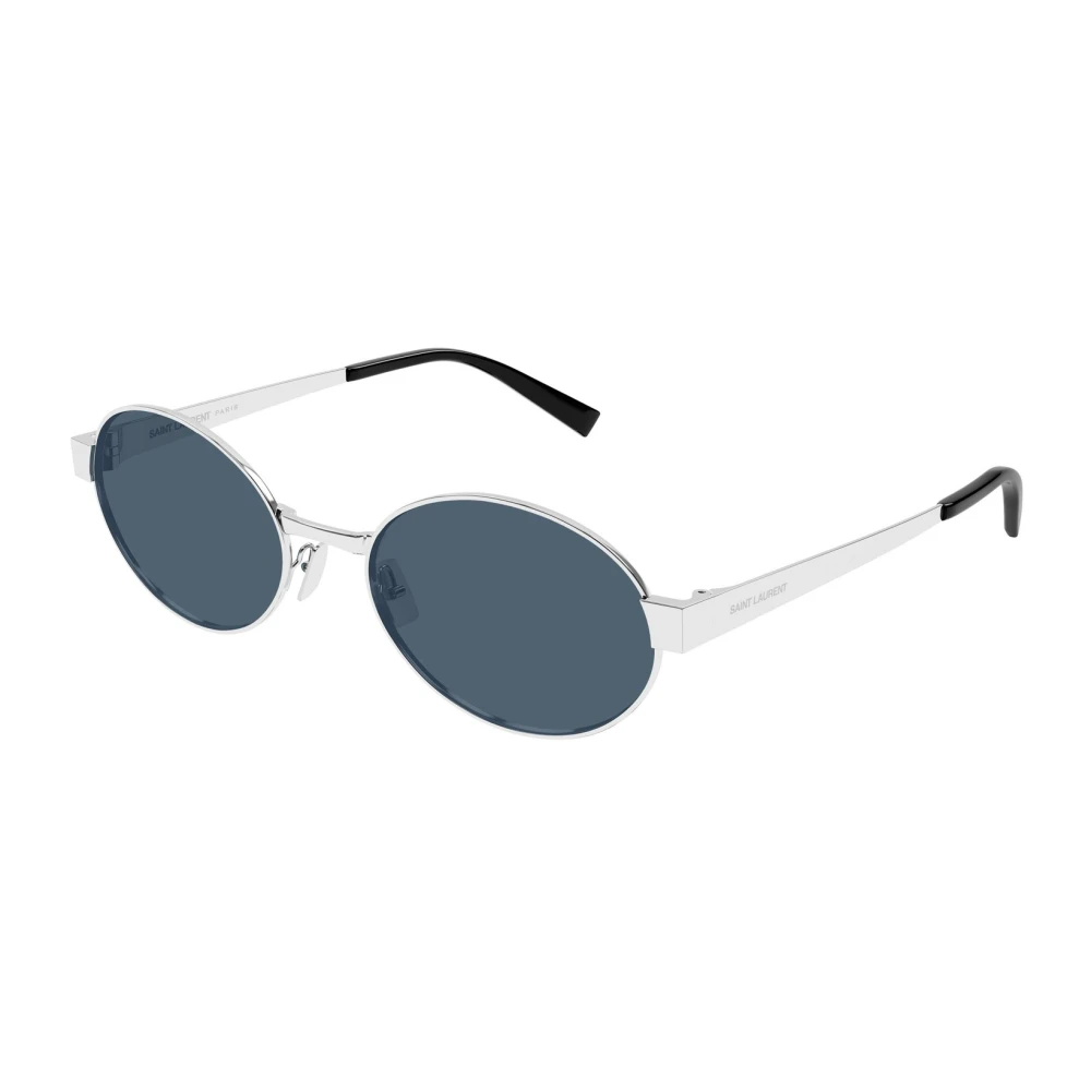 Saint Laurent Women's Gray Sunglasses, 55 Mm, Oval Sunglasses