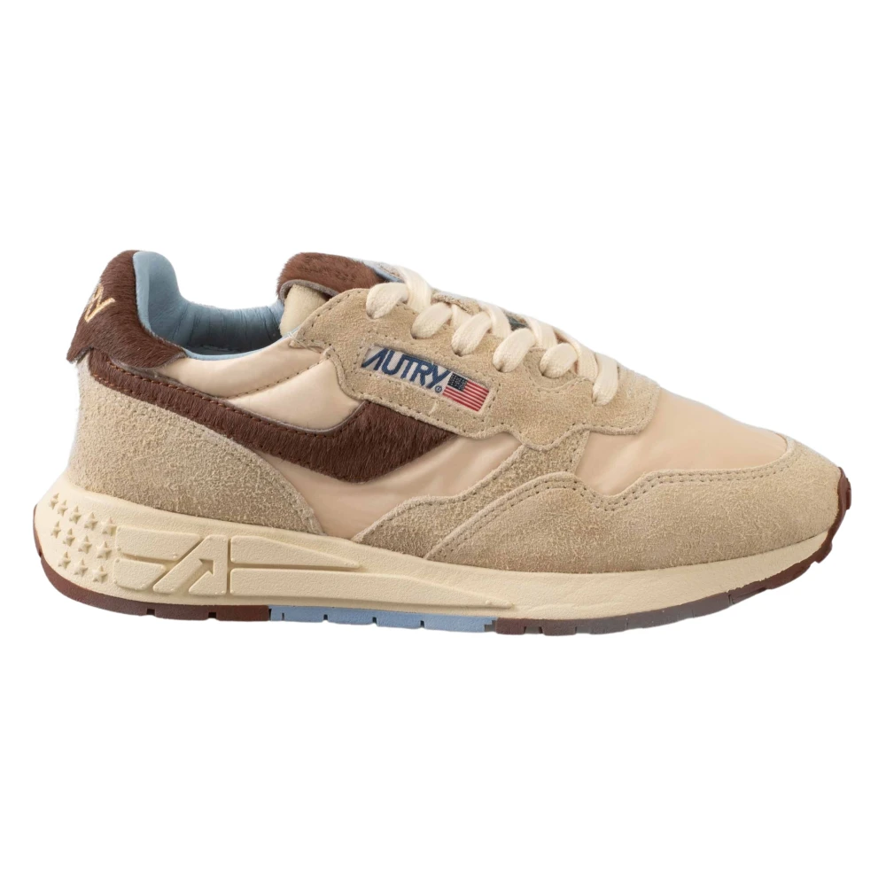 Autry Reelwind Low Dames Schoenen Beige