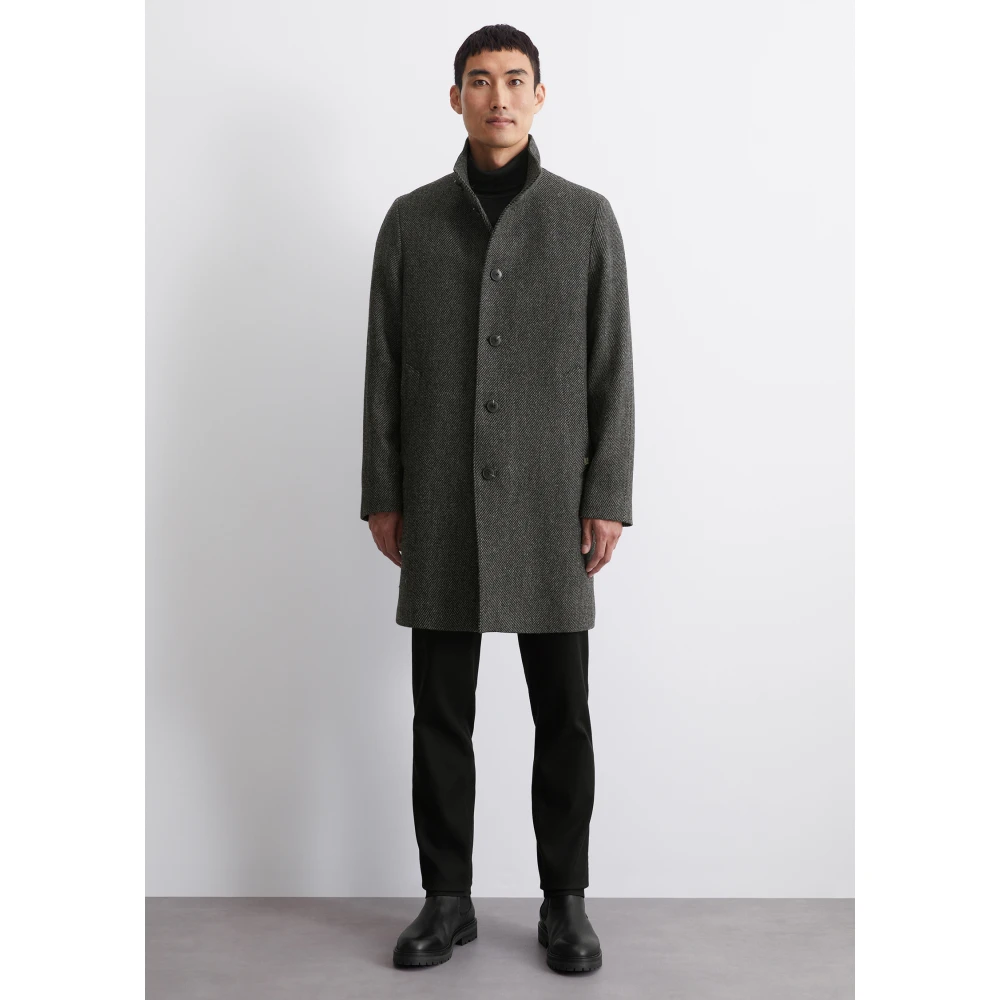 Marc O'Polo Gewone jas Black Heren
