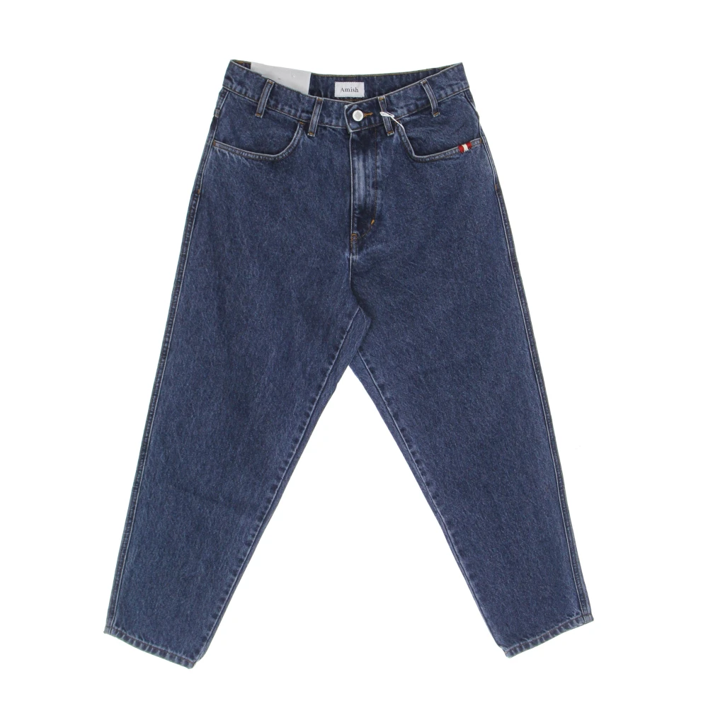 Amish Stone Washed Heren Jeans Blue Heren