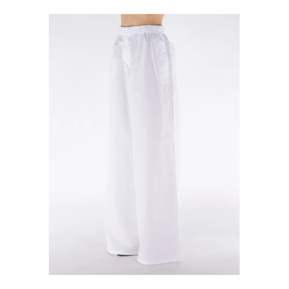 Max Mara Wide Trousers White Dames