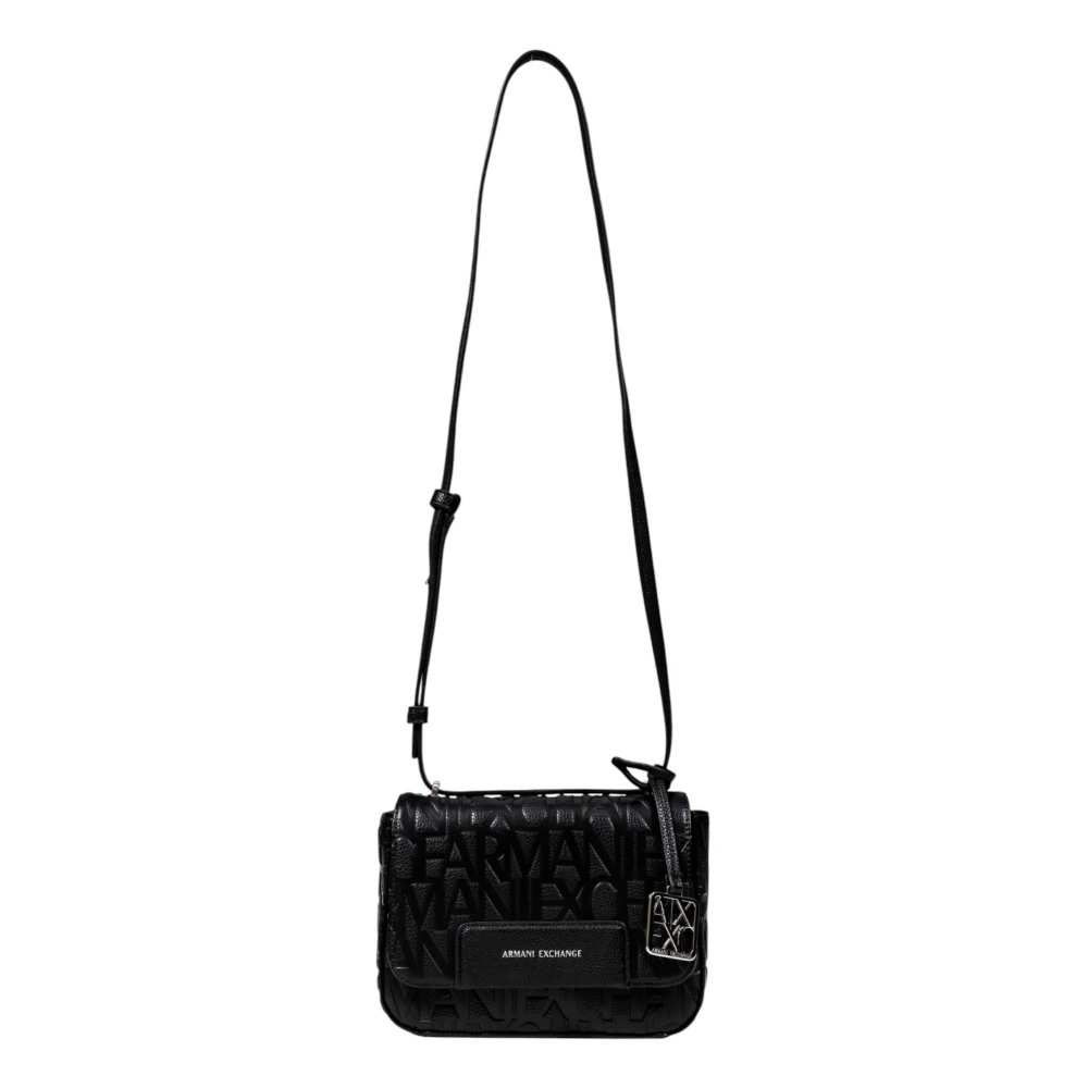 Armani Exchange Damen Schwarz Taschen, K, One Sizegröße: