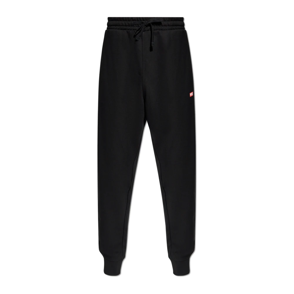 Diesel Zwarte Trainingsbroek P-Targa Stijl Black Heren