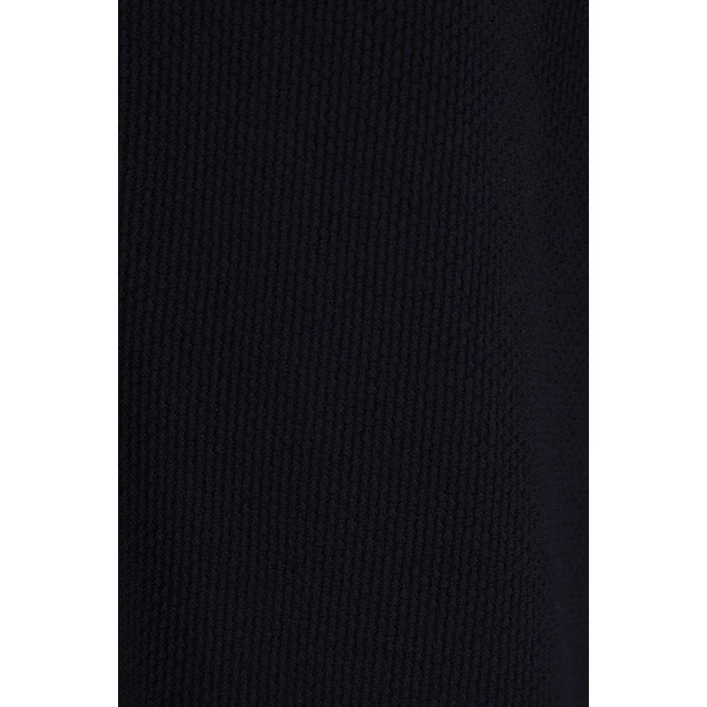 Ermenegildo Zegna Blauwe Wollen Gebreide Overhemd Blue Heren
