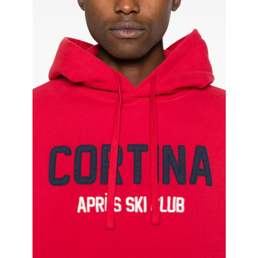 MC2 Saint Barth Rossa Sweatshirt Aw24 Red Heren