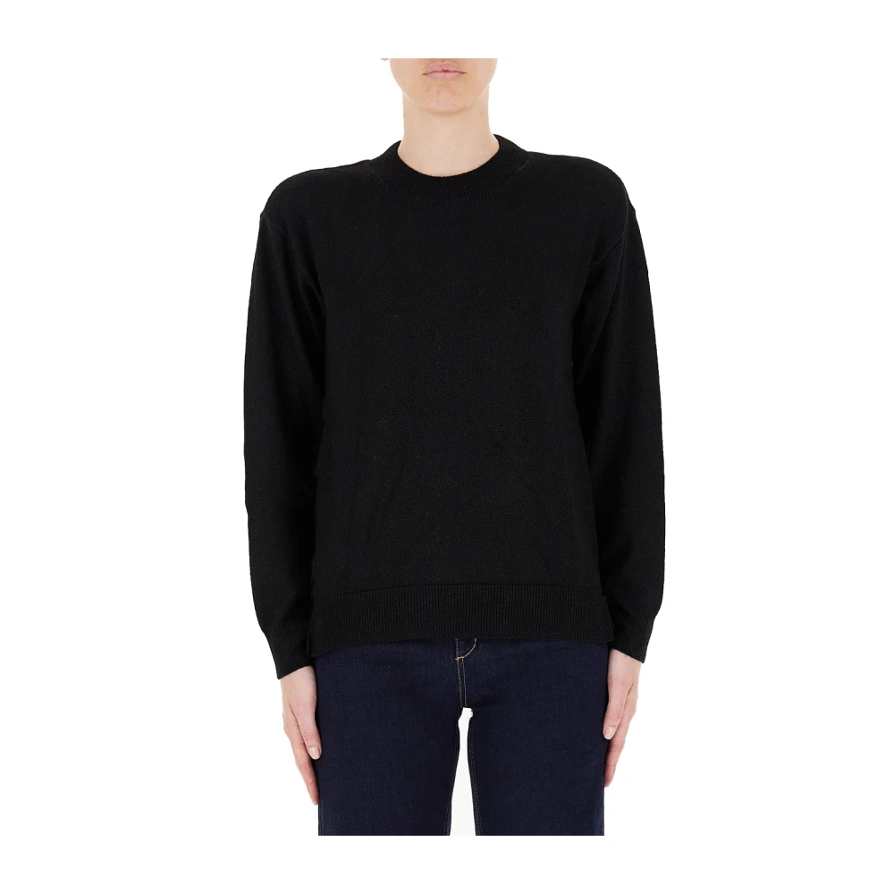 Emporio Ar i Zwarte Basic Crewneck Sweater Black