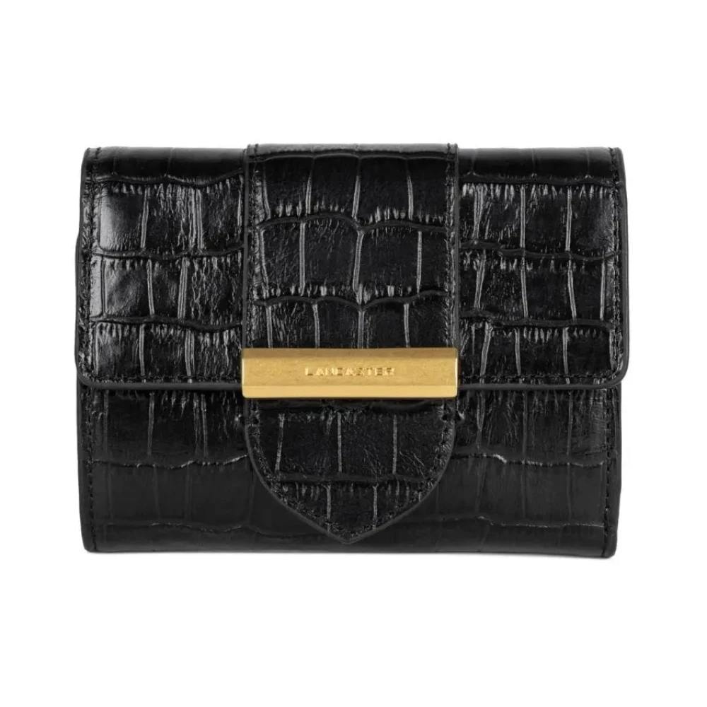 Lancaster Black Wallets & Cardholders, Unisex, One Size, Exo Ily Wallet