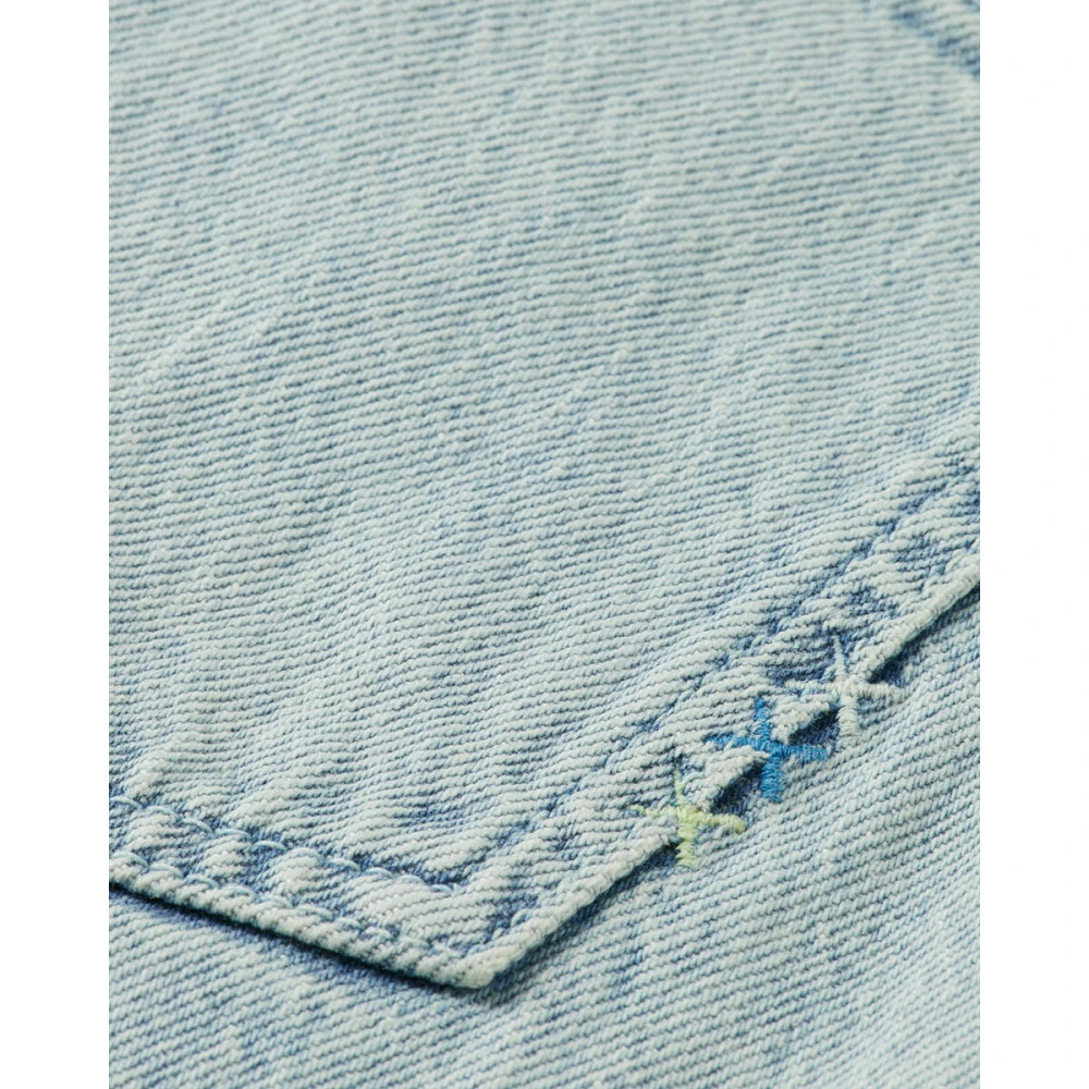 Scotch & Soda Hoge Taille Straight Blauwe Jeans Blue Dames