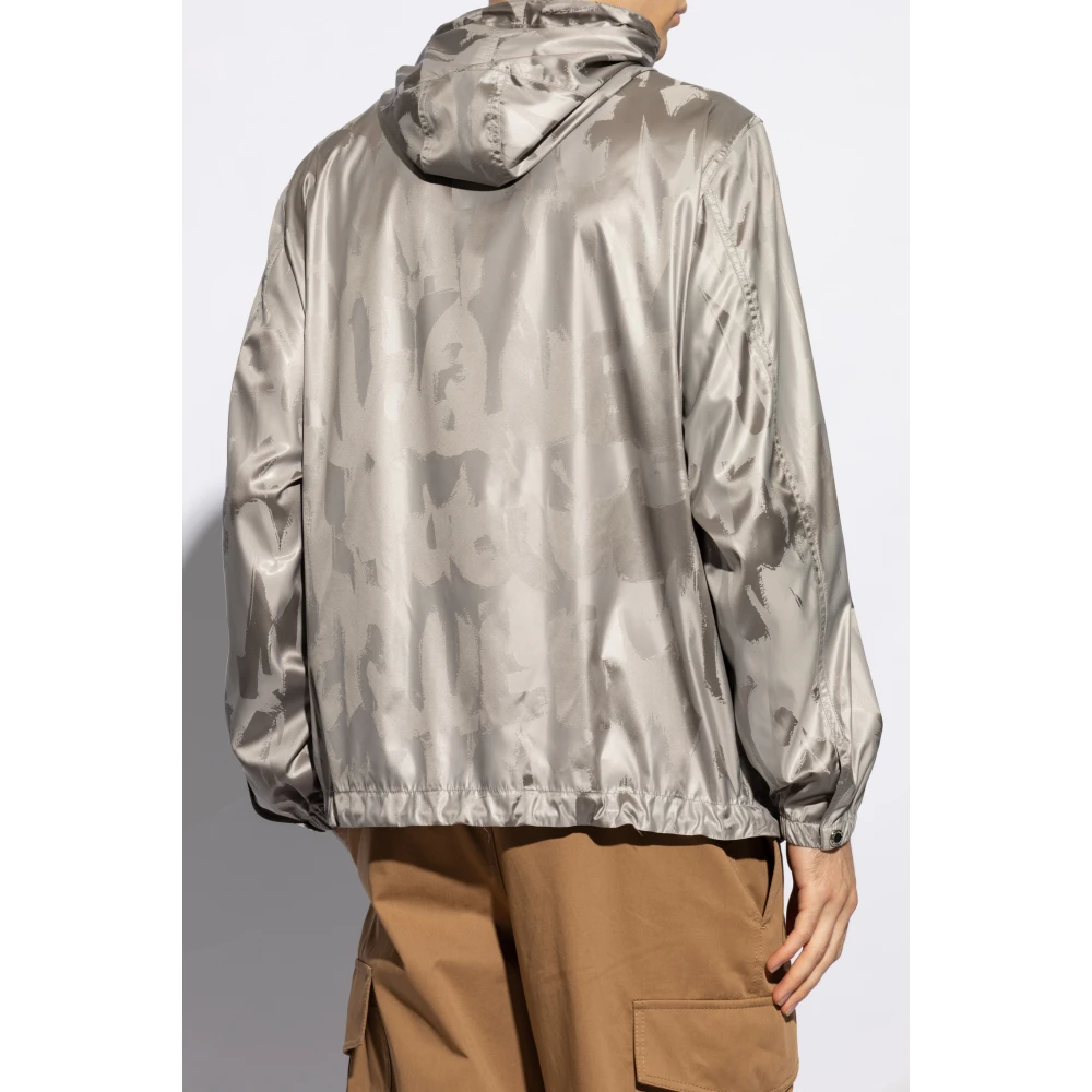 alexander mcqueen Jas met print Gray Heren