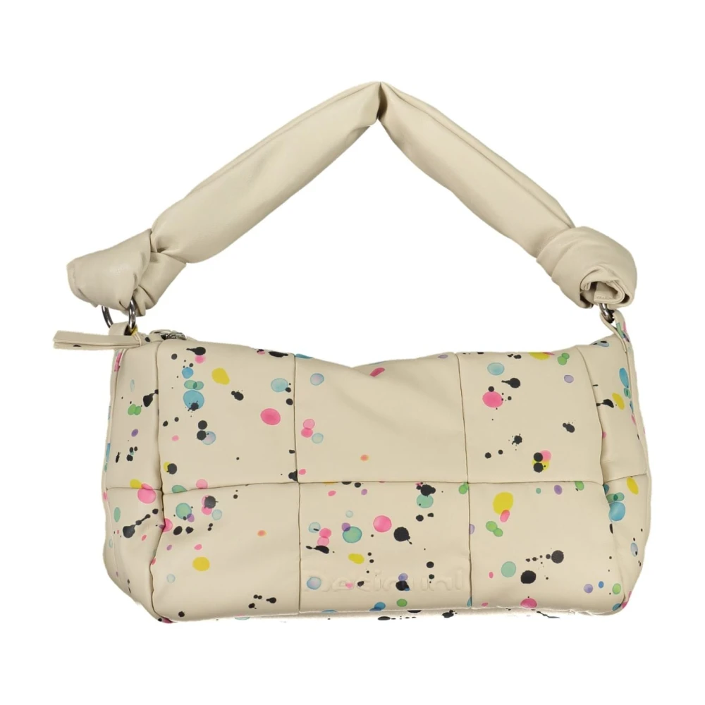 Desigual Beige Dames Tas met Verstelbare Band Beige Dames