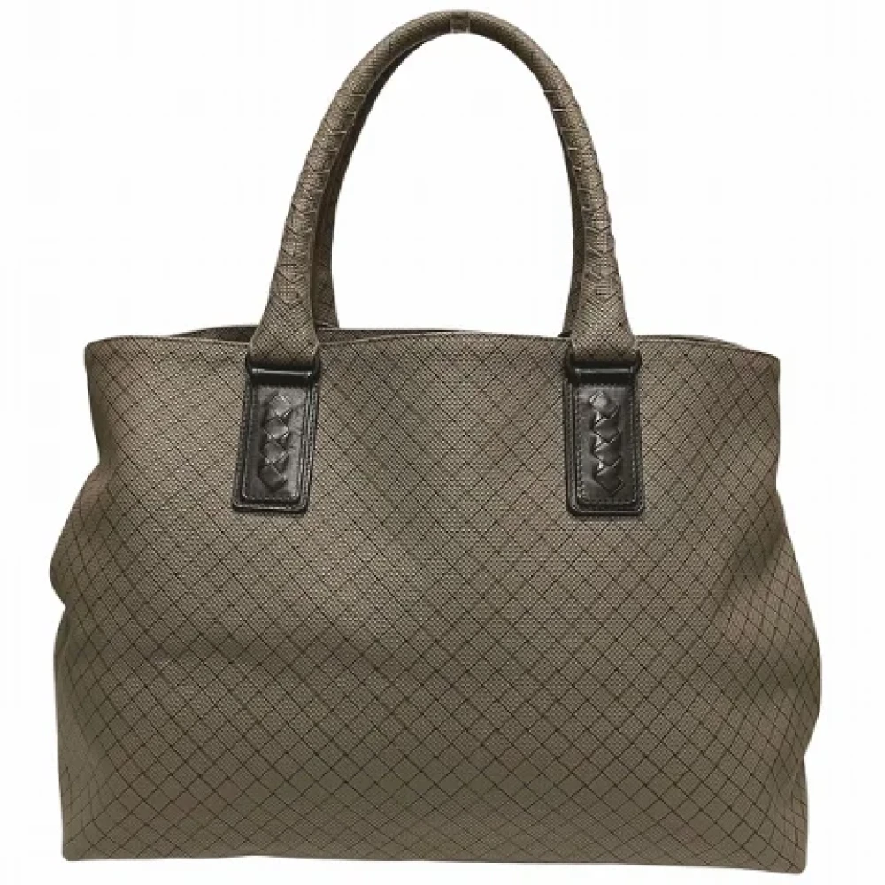 Bottega Veneta Vintage Pre-owned Canvas totes Gray Dames