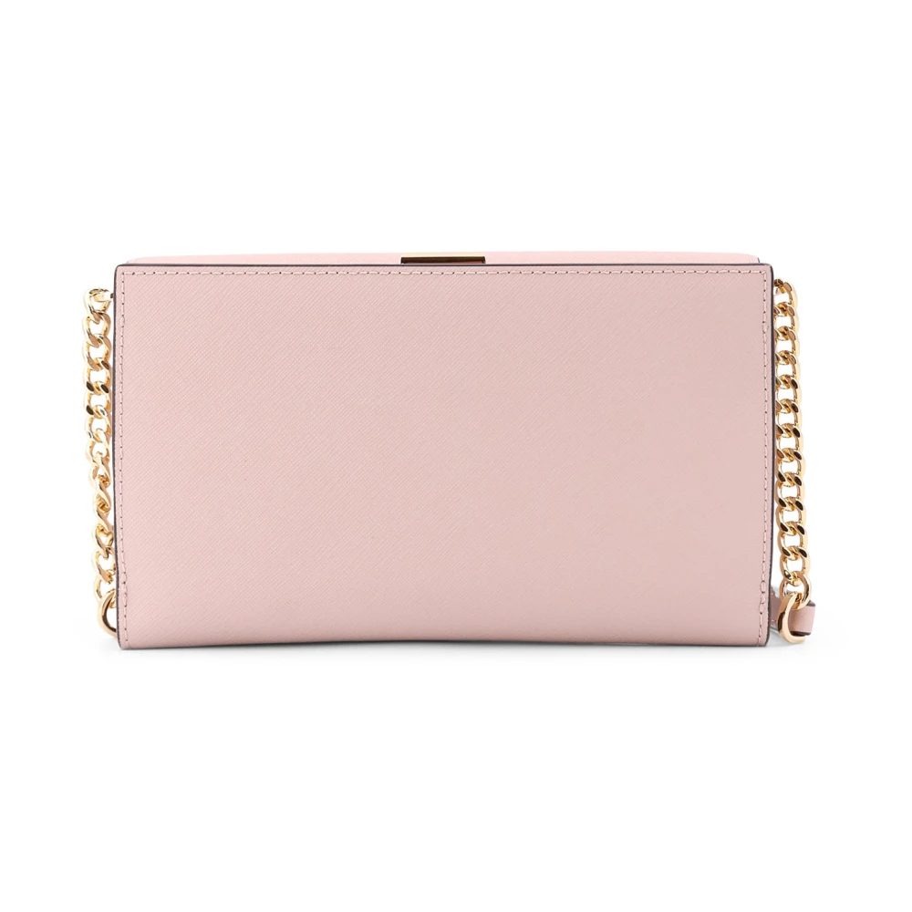 Michael Kors Roze Schoudertas met Dubbele Compartimenten Pink Dames