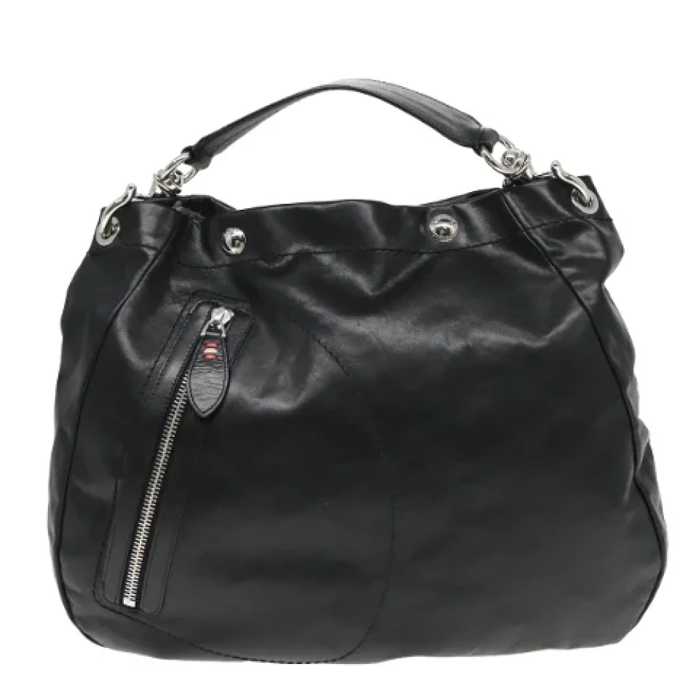 Bally Pre-owned Leather shoulder-bags Black Dames