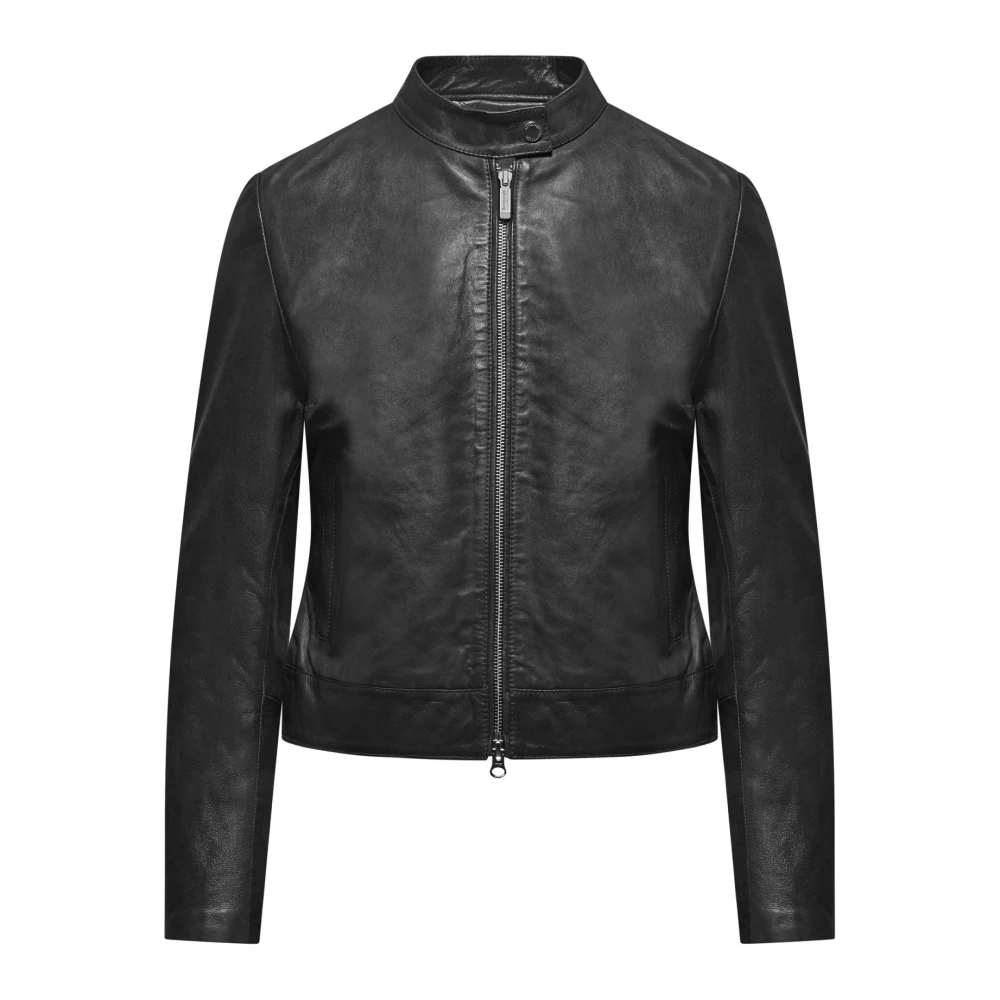 Jackets > Leather Jackets - - BomBoogie - Modalova