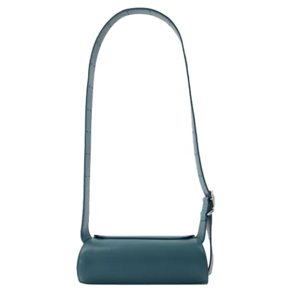 Jil Sander Leather shoulder-bags Blue Dames