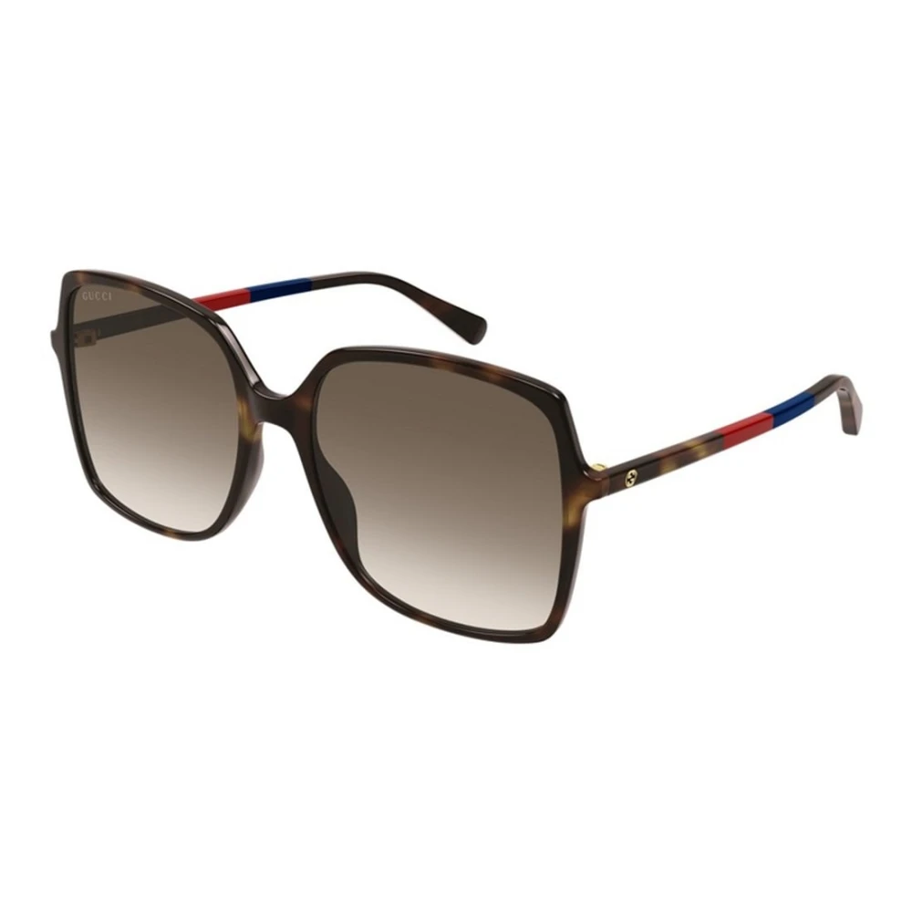 Gucci Women's Brown Sunglasses, 57 Mm, Square Sunglasses