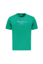t-shirt-en-coton-vert-avec-logo