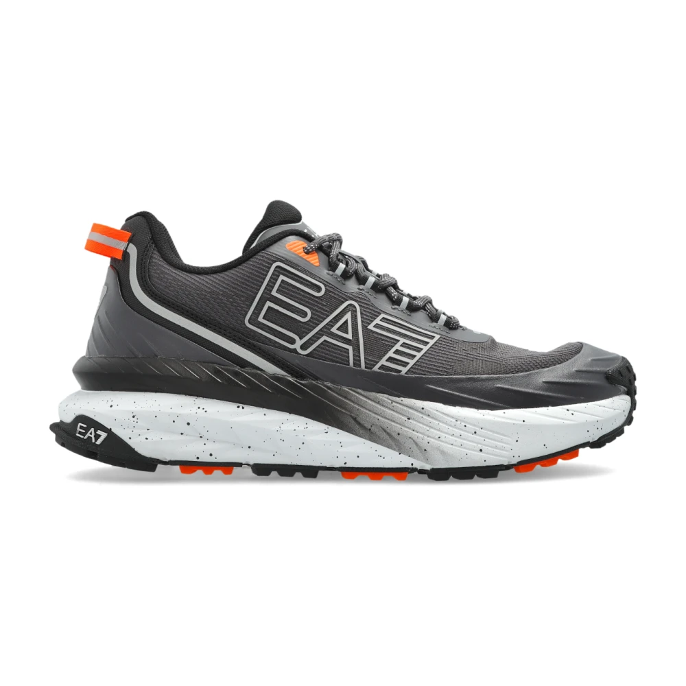 Emporio Armani Ea7 - Zapatillas Deportivas Con Logo - Shoes - Hombre - Negro - 40 Eu