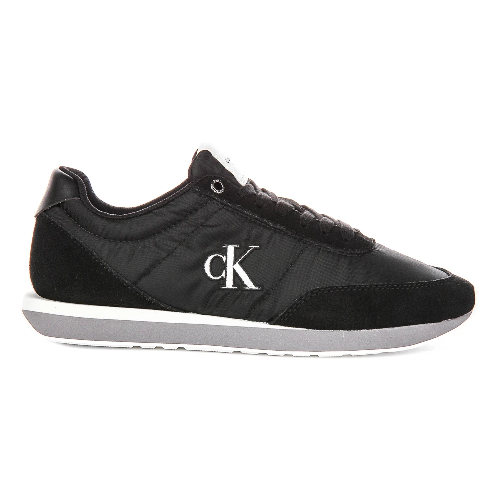 Calvin Klein Jeans , Sneakers, Male, Black, 8 Uk, Retro Runner Repreve Mix