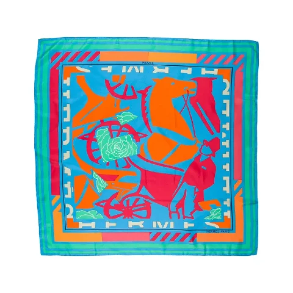 Pre-owned > Pre-owned Accessories > Pre-owned Scarves - - Hermès Vintage - Modalova