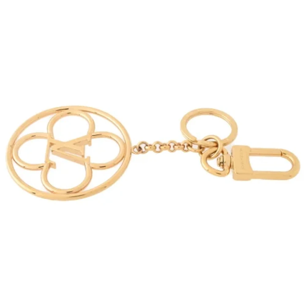 Louis Vuitton Vintage Pre-owned Metal key-holders Yellow Dames