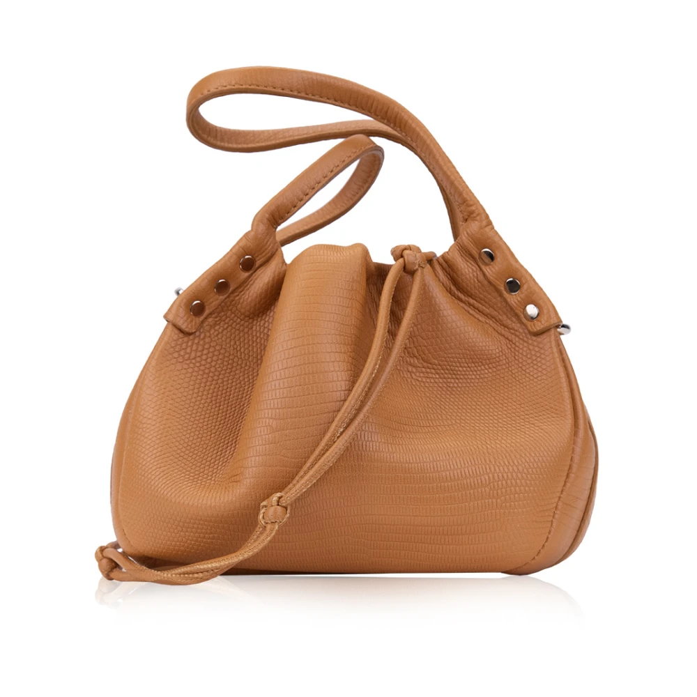 Zanellato Elastische Schoudertas Nanai Design Orange Dames