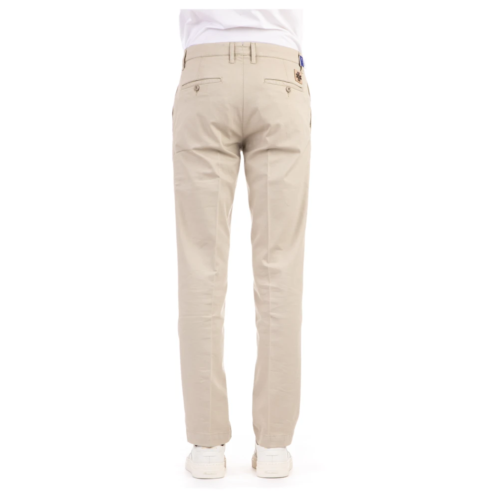 Jacob Cohën Beige Chino Broek met Delavé Look Beige Heren