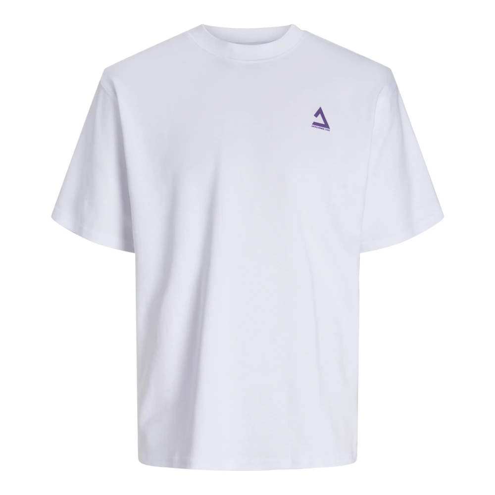 Jack & jones Triangle Summer T-Shirt White Heren