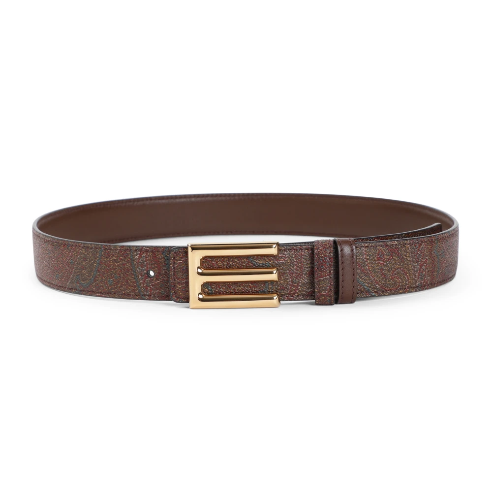 ETRO Bruin accessoires riem Aw24 Brown Dames