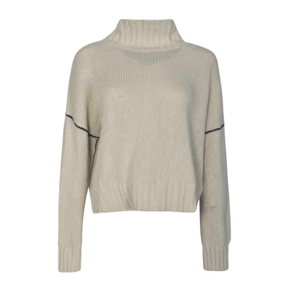 Woolrich Witte Sweaters White Dames
