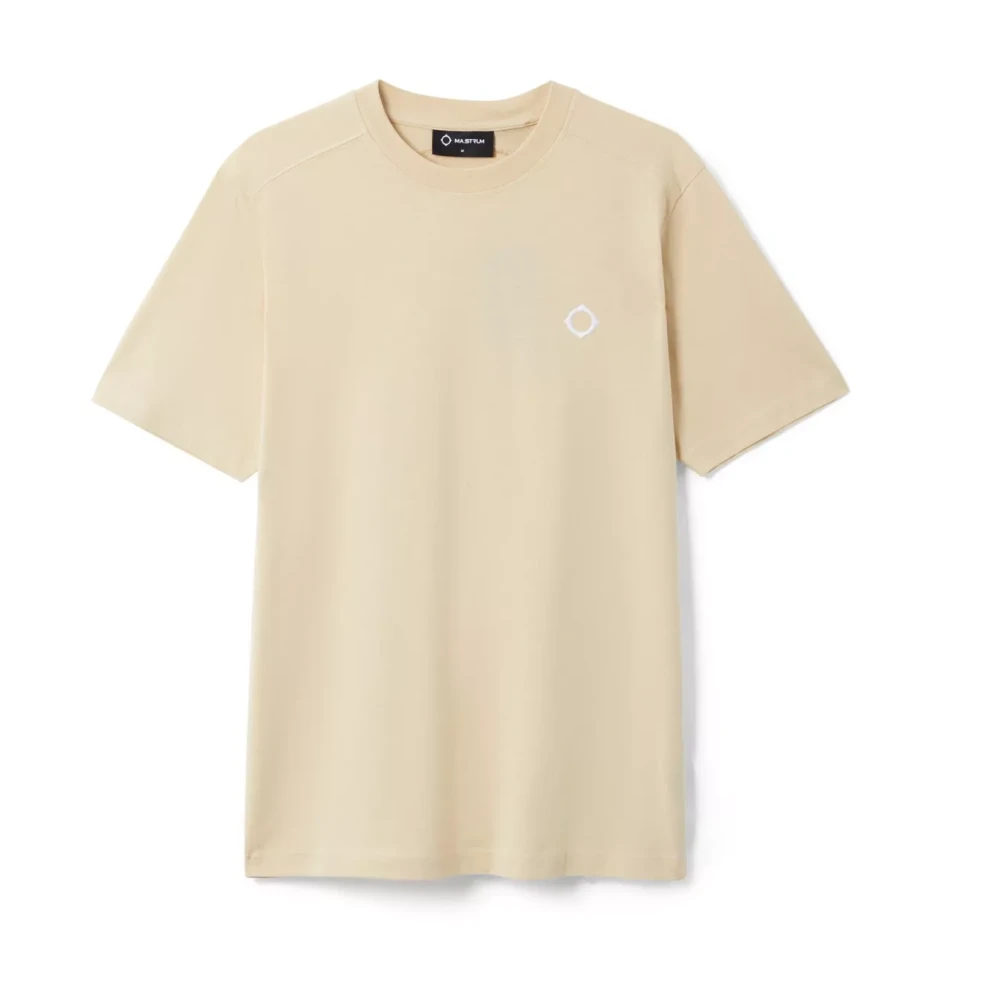 Ma.strum Icon T-shirt met korte mouwen Beige Heren
